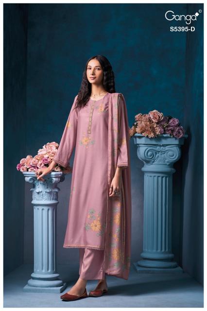 Ganga fyrevia 5395 wholesale dress materials in vijayawada